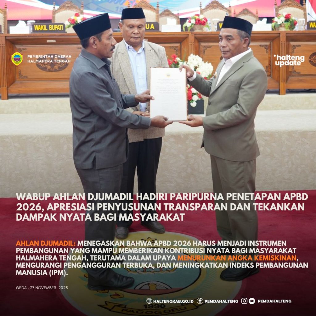 Wabup Ahlan Djumadil APBD 2026