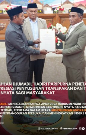 Wabup Ahlan Djumadil APBD 2026